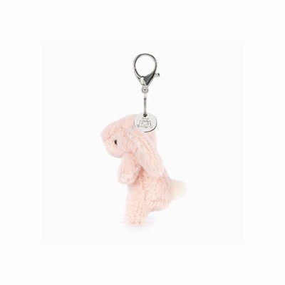 Jellycat Bashful Konijn Blush Tas Bedeltje | QN9548027